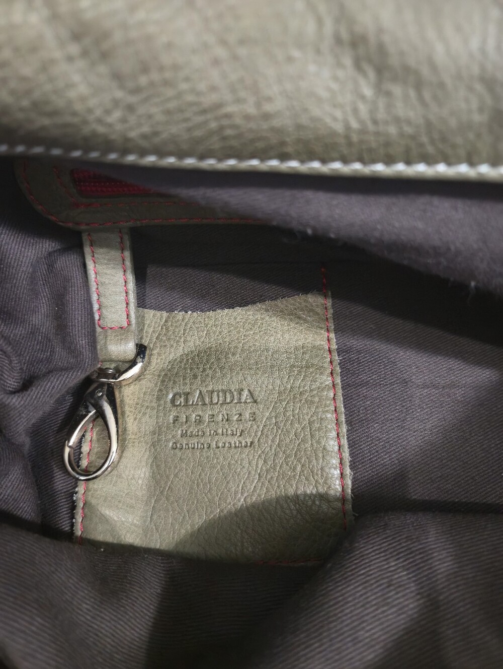 Claudia Firenze Italian Leather Bag - Picture 6 of 7